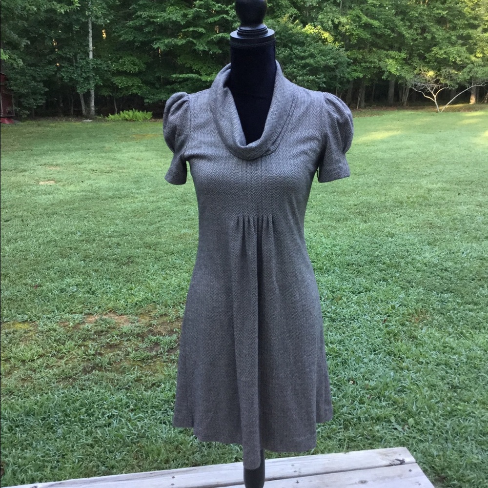 Calvin Klein Chevron Lightweight Sweater  Dress